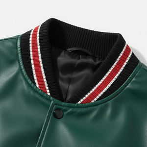 อุตสาหกรรมเสื้อผ้าหรูหรา LUXE ATTIRE เสื้อแจ็คเก็ตวาร์ซิตี้คุณภาพสูง ดีไซน์แบบ Letterman สำหรับผู้ชายและผู้หญิง สไตล์สตรีทแวร์ฤดูหนาว ขายส่ง - Product Image 4