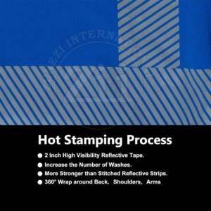 Camisa de Trabajo de Seguridad Transpirable de Alta Visibilidad ANSI Clase 1 FR de Manga Larga Verde con Luz LED Intermitente, Impermeable, de Algodón, con Logotipo Personalizado, Nueva ZUNEZI 2025 - Product Image 6