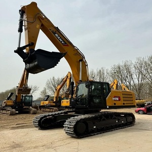 Excavatrice d'occasion SANY SY375H de 37,5 tonnes, prête à l'emploi, faible nombre d'heures, équipement hydraulique puissant sur chenilles pour travaux à grande échelle - Product Image 5