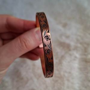 Hot Selling Pure <b>Copper</b> Bracelet <b>Copper</b> Magnetic Arthritis Health Bracelet Jewelry Wholesale Solid Pure <b>Copper</b> Magnetic Therapy - Product Image 6