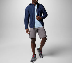 Unisex Winter Outdoor <b>Soft</b> <b>Shell</b> Zipper <b>Hooded</b> Lace <b>Jacket</b> Windproof Breathable Waterproof Hiking Running Windbreaker Custom - Product Image 3