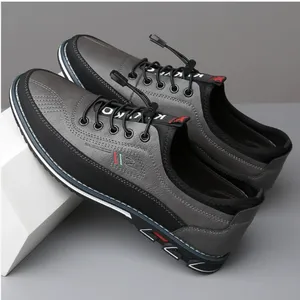 Zapatos de Hombre con Suela Suave, Zapatos Casuales de Cuero Suave, Nuevo Diseño de Moda de Primavera, Calzado Masculino, Zapatos Deportivos para Hombre, Zapatos Para Hombre - Product Image 2