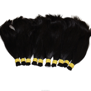 ผมแท้คุณภาพสูงแบบมัดเป็นช่อ ลอนธรรมชาติ แบบถักทอสองชั้น ขายส่งจากผู้ผลิตผมแท้บราซิล - Product Image 1