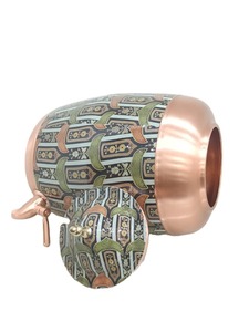 Handcrafted Double Wall Eco-Friendly Copper <b>Water</b> Dispenser with Stand for Fresh Natural and Healthy Hydration - Product Image 4