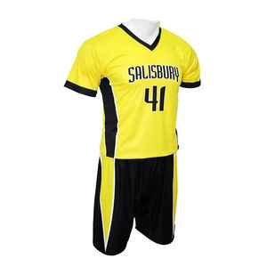 Conjunto deportivo de lacrosse de tela cómoda y transpirable para práctica diaria, uniforme deportivo para equipos atléticos, kit deportivo. - Product Image 4