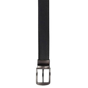Ceinture de luxe élégante pour homme en cuir de vachette véritable de qualité supérieure, ajustable avec boucle à ardillon, largeur 3,5 cm - Product Image 2