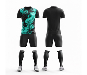 Highly Demanded Custom Color Comfortable Soccer Uniform Sublimation Team Name and Number Highly Demanded Soccer Wear - Product Image 4