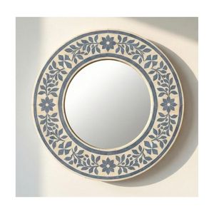 Handmade Stylish Luxury <b>Decorative</b> Wall Mirror with Natural Bone Inlay Home Accent Frame - Product Image 4