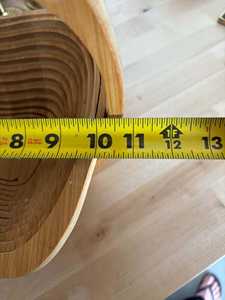 Low Cost Handmade Wooden Dry Fruit Serving <b>Tray</b> with Four Compartments and Large Handle for Parties, Festivals and Family - Product Image 3