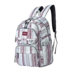 Unisex 15.6 Inch Laptop Polyester School Bag Shockproof Compartment 20-35L <b>Backpack</b> <b>Waterproof</b> Zipper High-Density - Product Image 4