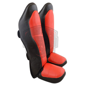 Protectores de Espinillas para MMA de Diseño Único y Alta Calidad, Ligeros, Ajustables, de Cuero, Nueva Tendencia, Precio al por Mayor - Product Image 2