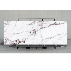 Calacatta Rosso Gold Large Format Porcelain <b>Tile</b> Marble Look Floor Big Size Ceramic Wall Floor <b>Tile</b> Sintered Stone - Product Image 3