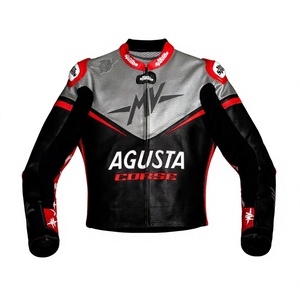 Veste de course MV Agusta WSBK en cuir de kangourou personnalisée, homologuée MotoCP CE, veste professionnelle pour homme/Chaqueta - Product Image 1