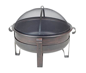 Brasero rond en métal noir avec motif étoile et lune pour jardin extérieur, barbecue, brasero décoratif en métal fait main, vente chaude - Product Image 5