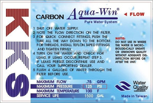 <span class=keywords><strong>AQUA</strong></span>-WIN 10 "trong dòng bài kích hoạt bộ lọc <span class=keywords><strong>carbon</strong></span>-Làm cho hương vị tốt hơn vỏ dừa <span class=keywords><strong>Carbon</strong></span> 0.75gpm tốc độ dòng chảy hộ gia đình ngoài trời - Product Image 2