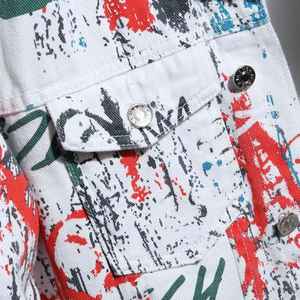 Premium Casual Custom Sublimation Printing Finish High Street Style 100% Cotton <b>Denim</b> <b>Jacket</b> For Men - Product Image 3