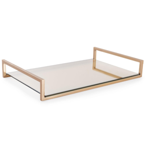 Bandeja de Servir de Mármol Negro Premium con Asas de Metal Negro Mate Resistentes, Diseñada para Hogares de Lujo, Hoteles, Restaurantes, Cafeterías y Salones de Té - Product Image 4
