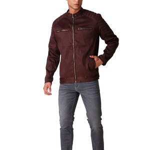 Veste en cuir personnalisée avec logo imprimé Firestorm Motorcycle, veste en cuir Freedom Ride, veste en cuir à manches longues pour la piste - Product Image 5