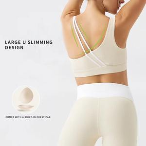 Ensemble de yoga et de fitness à taille haute, design nouveau, durable, vêtements de sport respirants en nylon recyclé, vêtements de fitness et de yoga pour femmes - Product Image 3