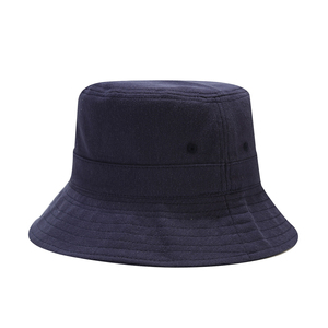 Chapeau Bob Décontracté Unisexe Respirant Brodé Patchwork Couleur Unie Anti-UV Quotidien Extérieur Prix Abordable - Product Image 1
