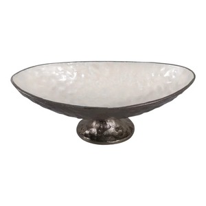 Vase de table en aluminium fait main Luxury Choice Jaffs Exports JE1127, design moderne, 14x7x5 pouces, écologique, résistant à l'eau, décoratif - Product Image 3