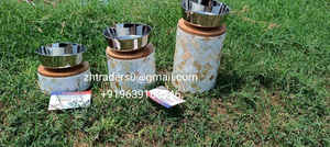 Ensemble de brûleurs à bakhoor artisanaux haut de gamme avec supports numérotés, en matériau Mop, pour encens indien au bois de santal, usage religieux, écologique - Product Image 5