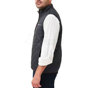 Gilet isolant pour homme en toile respirante, rembourrage doux, coupe confortable pour la randonnée et les tenues décontractées - Product Image 3