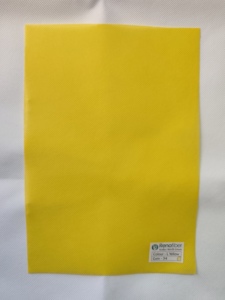 Tela No Tejida Ligera de 60 GSM, Color Amarillo, Spunbond, 100% Polipropileno, Transpirable, Ecológica, en Rollo, para Fabricación de Bolsas de Compra - Product Image 1