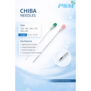 ชุดอุปกรณ์ทางเดินปัสสาวะ Chiba Needle (SS) PSM PSM-UR15 สำหรับใช้ในโรงพยาบาล รับประกัน 1 ปี - Product Image 3