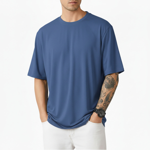 Camiseta Extra Grande Personalizada, OEM/ODM, Alta Calidad, Precio de Fábrica, Suave, Cómoda, a la Moda, Ropa Urbana para Uso Diario - Product Image 1