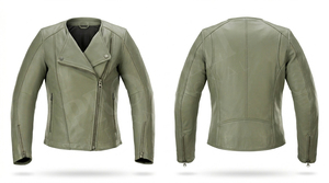 Hot Selling High Quality Genuine Motorcycle Leather <b>Jacket</b> for Men with Zipper Closure Stylish <b>Biker</b> <b>Jacket</b> for Casual OEM ODM - Product Image 3