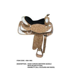 Sillín occidental de cuero - Product Image 2