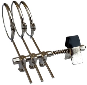 Outil de mesure de taille de bague en plastique pour la fabrication de bijoux avec pinces réglables et mécanisme à ressort SUNTOOLS/STIPL Modèle 329D - Product Image 1