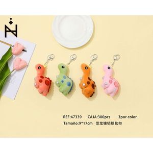 LLAVORO Dinosaur Diamond Set 9*17 Porte-clés en peluche pour enfants et adultes - Product Image 1