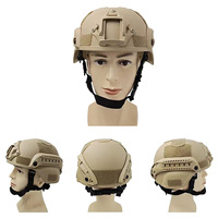 Casque tactique ABS, système de suspension avancé pour l'extérieur, casque de protection léger à réglage rapide pour les sports de plein air