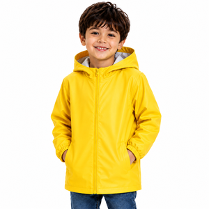 Imperméable d'été à capuche personnalisé, coupe-vent et respirant pour enfants |   Veste de pluie légère en EVA 10 000 mm |   Randonnée en plein air - Product Image 3
