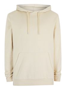 Sweat-shirt à capuche beige pour homme, coupe classique, en polaire, couleur unie, avec poche, style décontracté, pour l'automne - Product Image 4
