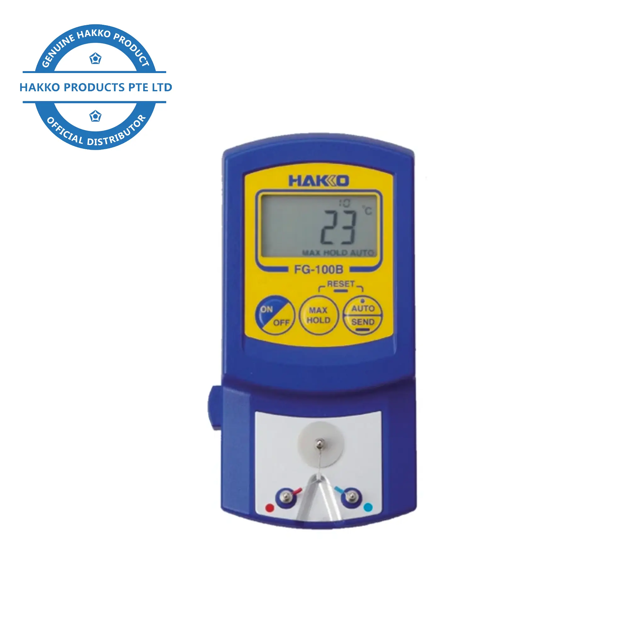 온도계 W 자동 측정 기능 FG100B 측정 납땜 인두 온도 보정 납땜 스테이션 FG-100B