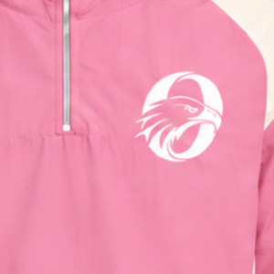 <b>Mens</b> <b>Pink</b> Neutral Colorblock Windbreaker <b>Hoodie</b> Lightweight Quarter Zip Pullover Jacket Outdoor Sports Running Casual Wear - Product Image 5