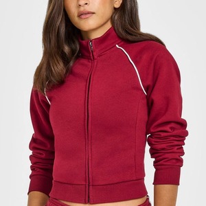 Ensemble d'échauffement personnalisé pour cheerleading, veste à fermeture éclair intégrale avec logo imprimé étoiles scintillantes, pantalon évasé, plusieurs couleurs, survêtement d'entraînement d'équipe - Product Image 3