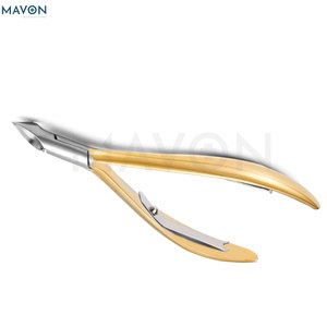 Coupe-ongles et pinces à cuticules en acier inoxydable de haute qualité avec logo personnalisé en gros pour les doigts - Product Image 4