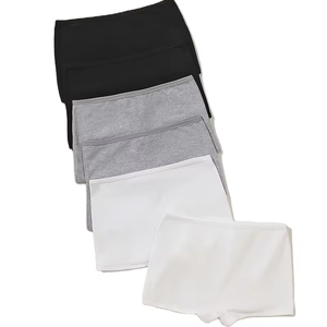 Women's High-Rise Basic Boxer Briefs 1pc Spandex/Cotton Underwear Everyday Comfortable manufactures made in Bangladesh - Product Image 4