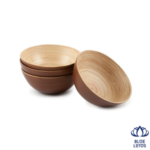 Bol en bambou tressé durable, léger et écologique, idéal pour servir riz et salades – Vente en gros – NOUVEAUTÉ ! - Product Image 1