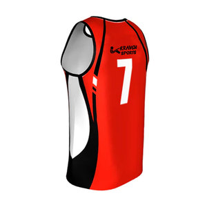 Fabricante OEM de Camisetas de Baloncesto, Camiseta Deportiva sin Mangas, Transpirable, de Color Sólido - Product Image 2