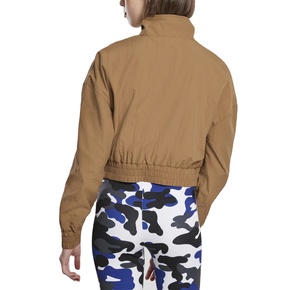 Veste de pluie légère imperméable pour femmes décontracté imprimé maille doublure coupe-vent coupe-vent veste fermeture à glissière personnalisée - Product Image 4