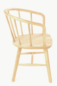 Chaise de salle à manger en bois moderne, style scandinave, écologique, stable, meubles pour la maison, pour hôtel et villa - Product Image 3