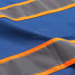 High Visibility Reflective Safety Vest With <b>Adjustable</b> <b>Straps</b> For Construction Road Work And Outdoor Security Use - Product Image 4