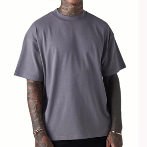 T-shirt uni élégant pour homme, été, coton doux, léger, respirant, col rond, manches courtes, décontracté, tendance, confortable, pour tous les jours - Product Image 2