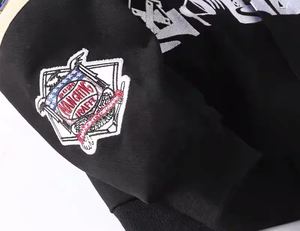 Chaquetas Bomber de Carreras para Niños, Mezcla de Algodón Grueso, Ropa Urbana, Venta al Por Mayor, Marca Privada, Suministro Directo de Fábrica - Product Image 2