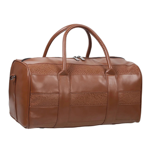2026 Durable Wholesale Outdoor Handmade Travel Luggage <b>Leather</b> <b>Duffle</b> <b>Bag</b> Travel Outings Lightweight <b>Leather</b> <b>Duffle</b> <b>Bag</b> - Product Image 1